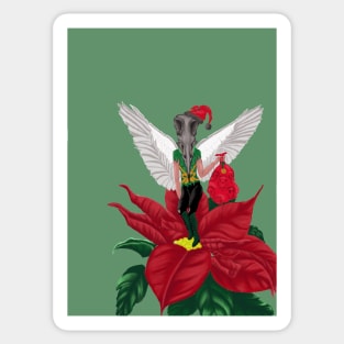 Santa Fairy Sticker